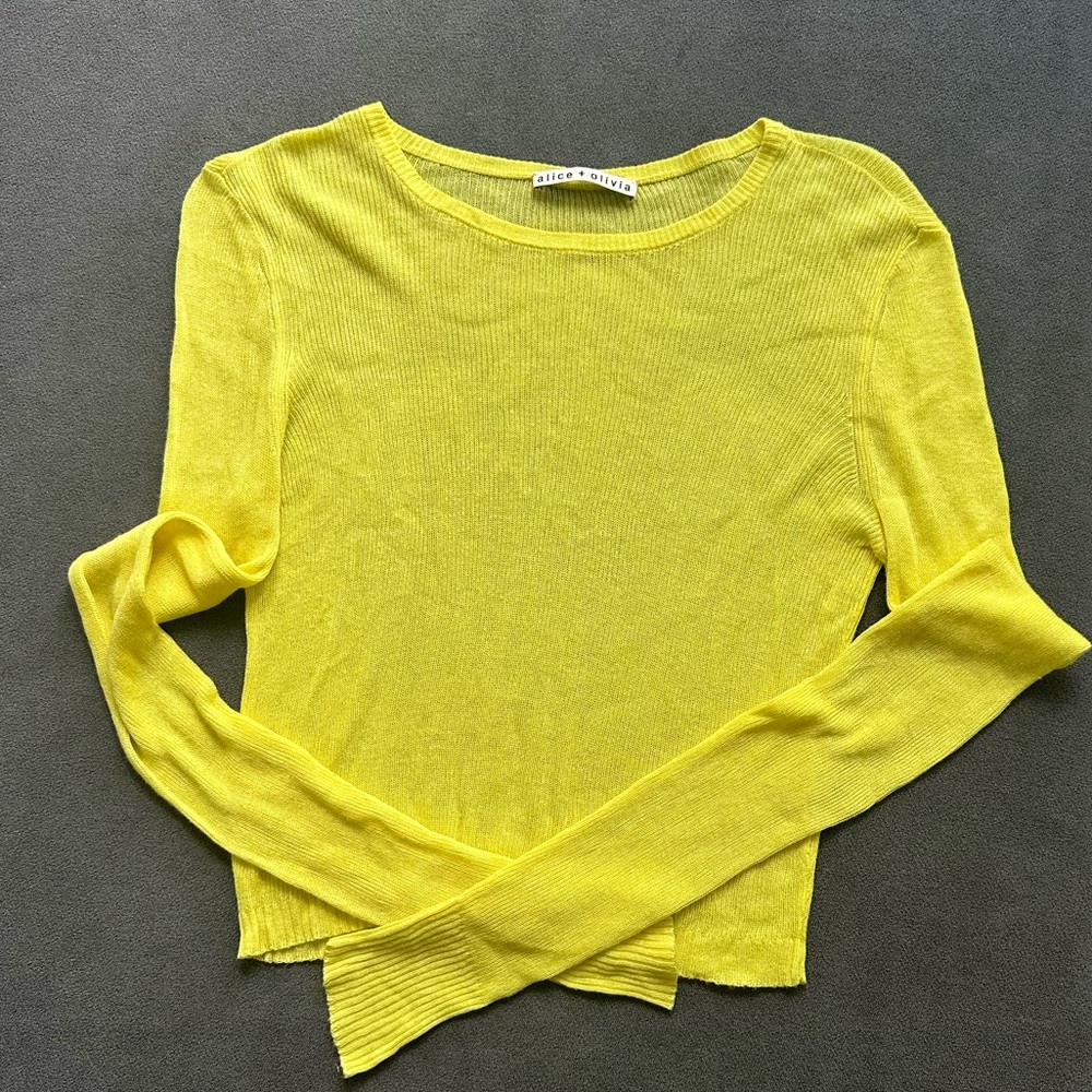 Alice and Olivia top